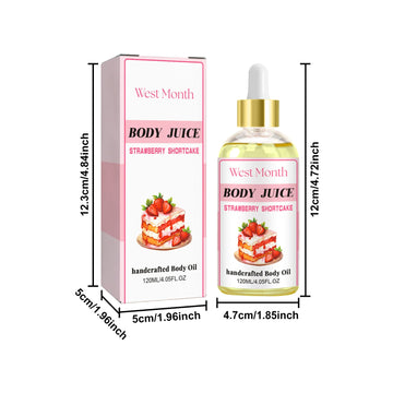 West&Month 120ml Body Juice Massage Oil