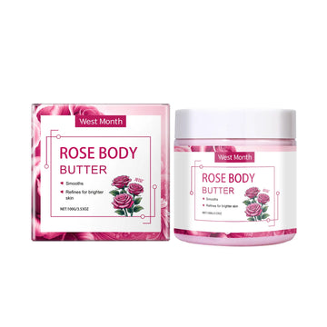 West Month Rose Body Butter Cream