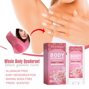 OceAura Rose Fragrance Body Care Series Armpit Deodorant