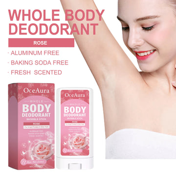 OceAura Rose Fragrance Body Care Series Armpit Deodorant