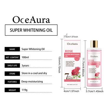 OceAura Rose Fragrance Body Care Series Armpit Deodorant