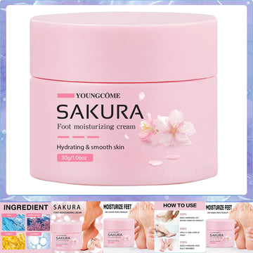 Sakura Foot Moisturizing Cream