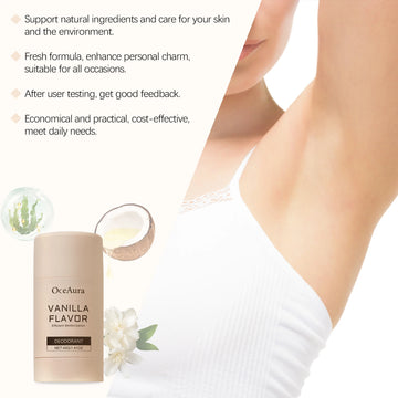 40g Oceaura Vanilla Body Deodorant