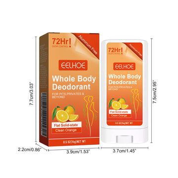 Body Deodorant Stick 72h Anti Sweating