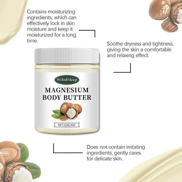 Woodsleep 114g Magnesium Body Butter Cream