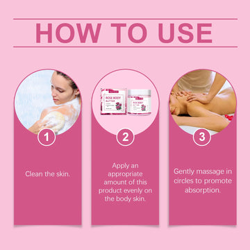 West Month Rose Body Butter Cream