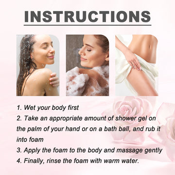 OceAura Rose Fragrance Body Care Series Armpit Deodorant