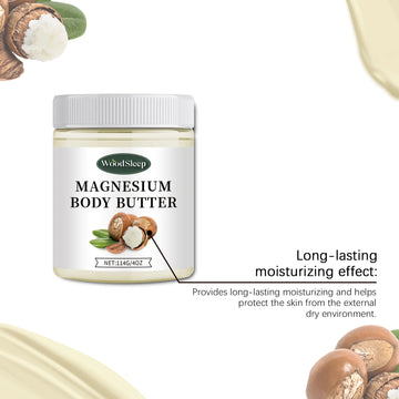 Woodsleep 114g Magnesium Body Butter Cream