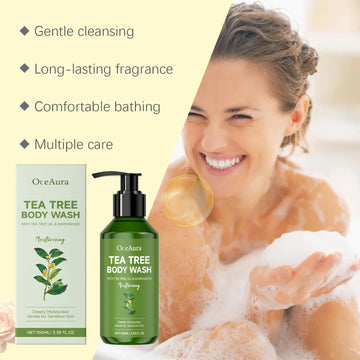 OceAura Tea Tree Cleansing Shower Gel