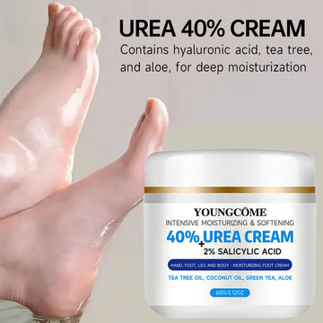 Foot Cream Urea Cream 40% plus Salicylic Acid 2%