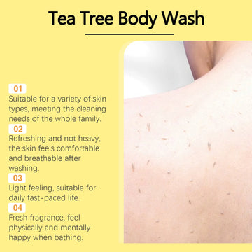 OceAura Tea Tree Cleansing Shower Gel