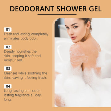 OCEAURA Persimmon Deodorizing Shower Gel