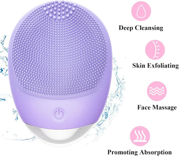 Electric Silicone Facial Cleanser